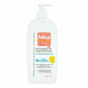 MIXA Baby mycí gel 2v1 na tělo a vlásky 400 ml obraz