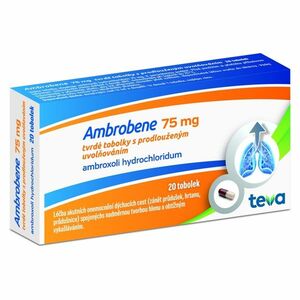 AMBROBENE 75 mg tobolky s prodlouženým uvolňováním 20 kusů obraz