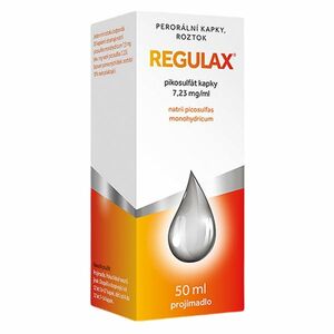 REGULAX Pikosulfát kapky 375 mg 50 ml obraz