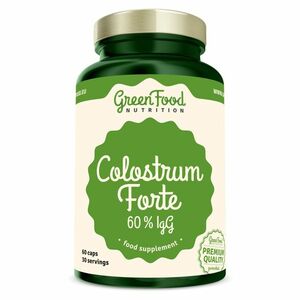 GREENFOOD NUTRITION Colostrum forte 60% IgG 60 kapslí obraz