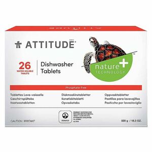 ATTITUDE tablety do myčky bez fosfátů 26 dávek obraz