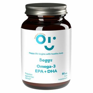 BEGGS Omega 3 a EPA + DHA 90 kapslí obraz