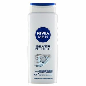 NIVEA Men Silver Protect sprchový gel 500 ml obraz