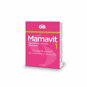 GS Mamavit 1 Plánování a 1.trimestr 30 tablet obraz