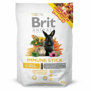 BRIT Animals immune stick for rodents pochoutka pro králíky 80 g obraz