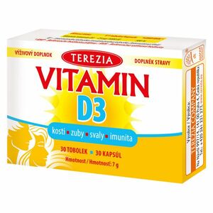 TEREZIA Vitamin D3 1000 IU 30 tobolek obraz