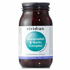 VIRIDIAN Nutrition Horseradish & Garlic Complex 90 kapslí obraz