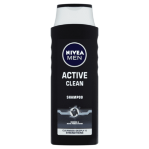 NIVEA Active Clean Šampon pro muže 400 ml obraz