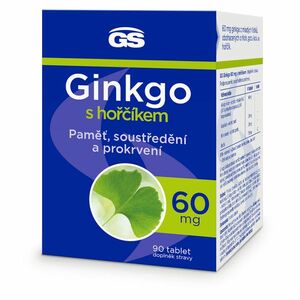 GS Ginkgo 60 mg s hořčíkem 90 tablet obraz
