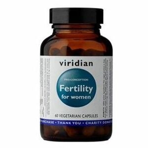 VIRIDIAN Nutrition Fertility for Women 60 kapslí obraz
