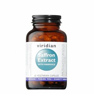 VIRIDIAN Nutrition Saffron Extract 60 kapslí obraz