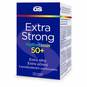 GS Extra strong multivitamin 50+ 100 tablet obraz