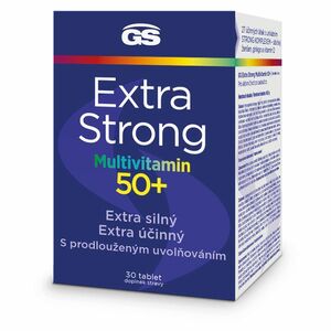 GS Extra strong multivitam 50+ 30 tablet obraz