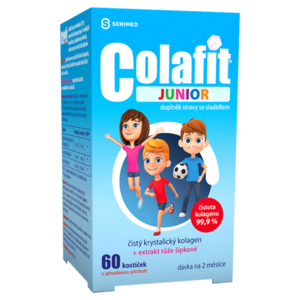 COLAFIT Junior s jahodovou příchutí 60 kostiček obraz