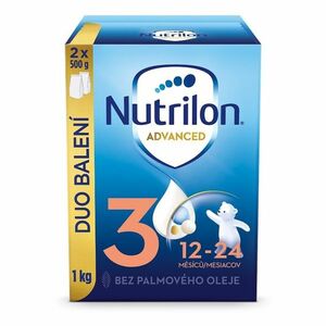 NUTRILON 3 Advanced Batolecí mléko od ukončeného 12. měsíce 1000 g obraz