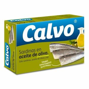 CALVO Sardinky v olivovém oleji 120 g obraz