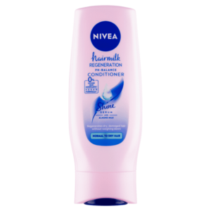 NIVEA Hairmilk Regeneration Pečující kondicionér pro normální vlasy 200 ml obraz