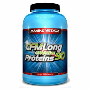 AMINOSTAR CFM Long effective proteins 90% příchuť čokoláda 1000 g obraz