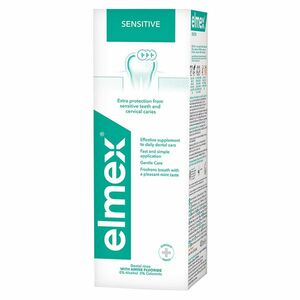 Elmex Sensitive ústní voda pro citlivé zuby obraz