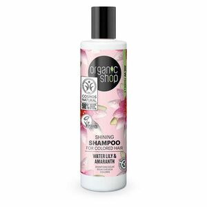 ORGANIC SHOP Šampon pro hladký lesk Hedvábný nektar 280 ml obraz