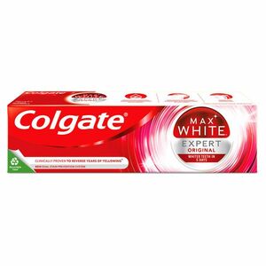 COLGATE Zubní pasta Max White Expert White Cool Mint 75 ml obraz