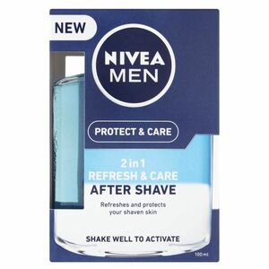 NIVEA Men Protect & Care Pečující voda po holení 2v1 100 ml obraz