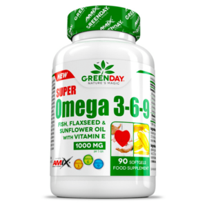 GREENDAY Super omega 3-6-9 90 kapslí obraz