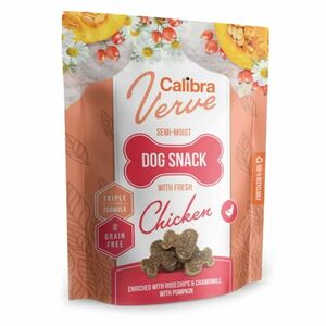 CALIBRA Verve Semi-Moist Snack Fresh Chicken pamlsky s kuřecím pro psy 150 g obraz