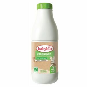 BABYBIO Croissance 3 Tekuté pokračovací kojenecké mléko od 10 měsíce do 3 let BIO 1 l obraz