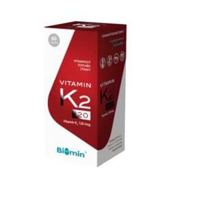 BIOMIN Vitamín K2 120 µg 60 tobolek obraz