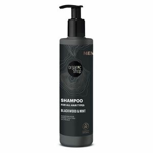 ORGANIC SHOP Šampon pro všechny typy vlasů Blackwood a máta 280 ml obraz