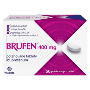 BRUFEN 400 mg 50 potahovaných tablet II obraz