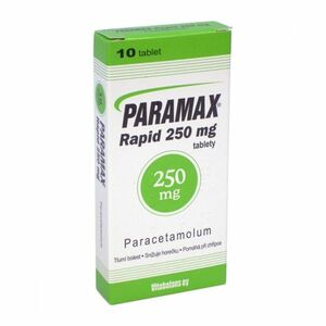 PARAMAX Rapid 250 mg 10 tablet obraz