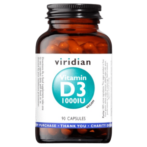 Viridian Vitamin D3 1000iu 90 kapslí obraz