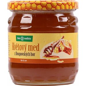 Bio*nebio Květový med z Doupovských hor 500 g obraz