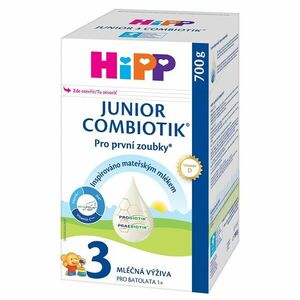 HiPP Batolecí mléko 3 Junior Combiotik® pro děti od jednoho roku 700 g obraz