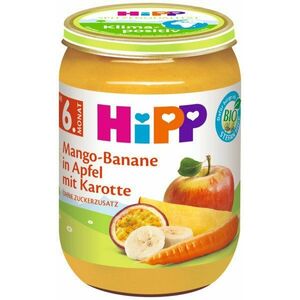 HiPP BIO Jablko s banánem, mangem a mrkví od 6. měsíce 190 g obraz