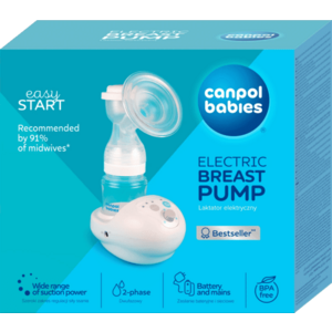 Canpol babies Elektrická odsávačka mateřského mléka EasyStart obraz