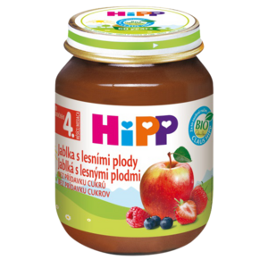 HiPP BIO Jablka s lesními plody 125 g obraz
