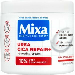 Mixa Urea Cica Repair+ regenerační tělová péče pro velmi suchou a hrubou pokožku, 400 ml obraz