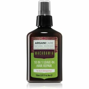 Arganicare Macadamia 10 In 1 Leave-In Hair Repair bezoplachová péče pro suché a poškozené vlasy 150 ml obraz