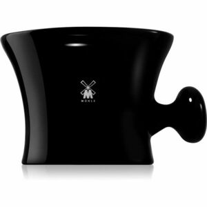 Mühle Accessories Porcelain Bowl for Mixing Shaving Cream porcelánová miska na holení Black 1 ks obraz