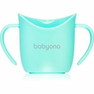 BabyOno Be Active Ergonomic Training Cup tréninkový hrnek s držadly Mint 6 m+ 120 ml obraz