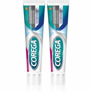 Corega Extra Strong No Flavour fixační krém pro zubní náhrady 2x70 g obraz