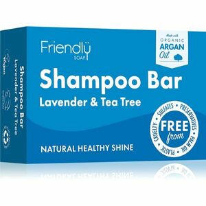 Friendly Soap Natural Shampoo Bar Lavender and Tea Tree přírodní mýdlo na vlasy 95 g obraz