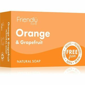Friendly Soap Natural Soap Orange & Grapefruit přírodní mýdlo 95 g obraz