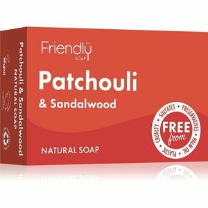 Friendly Soap Natural Soap Patchouli & Sandalwood přírodní mýdlo 95 g obraz
