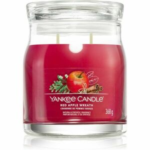 Yankee Candle Red Apple Wreath vonná svíčka Signature 368 g obraz