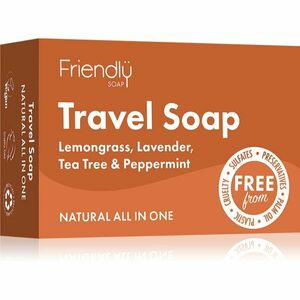 Friendly Soap Travel Soap Hair & Body přírodní mýdlo na tělo a vlasy 95 g obraz