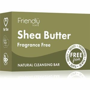 Friendly Soap Shea Butter přírodní mýdlo na obličej s bambuckým máslem 95 g obraz